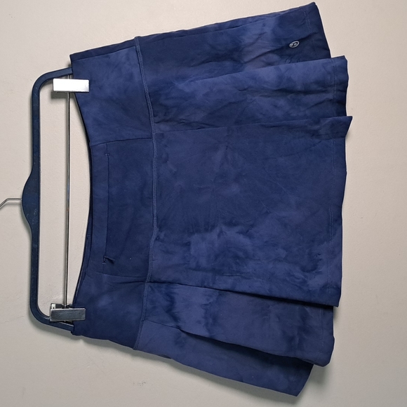 Baleaf Flyleaf Tie Dye Tennis Skort Skirt Navy XL - Picture 8 of 14